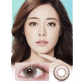 LensVery Anello No.3 Gray — model portrait showing the contact lens look