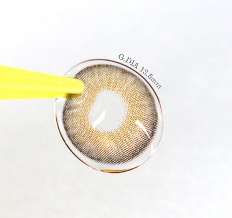 LensVery Blendy Brown colored contact lens, 13.5mm graphic diameter, 3-6 Months wear