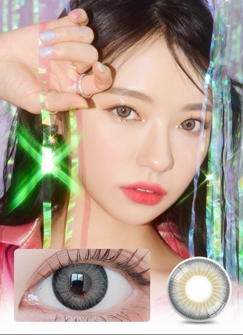 LensVery Blendy Gray colored contact lens, 13.5mm graphic diameter, 3-6 Months wear