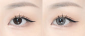 LensVery Blurry Dusty Gray colored contact lens, 13.3mm graphic diameter, Monthly wear