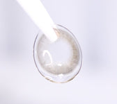LensVery Butterflos Gray colored contact lens, 12.8mm graphic diameter, Monthly wear