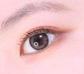 LensVery Butterflos Gray colored contact lens, 12.8mm graphic diameter, Monthly wear