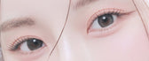 LensVery Butterflos Gray colored contact lens, 12.8mm graphic diameter, Monthly wear