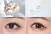 LensVery Cacao Brown colored contact lens, 13.5mm graphic diameter, 3-6 Months wear