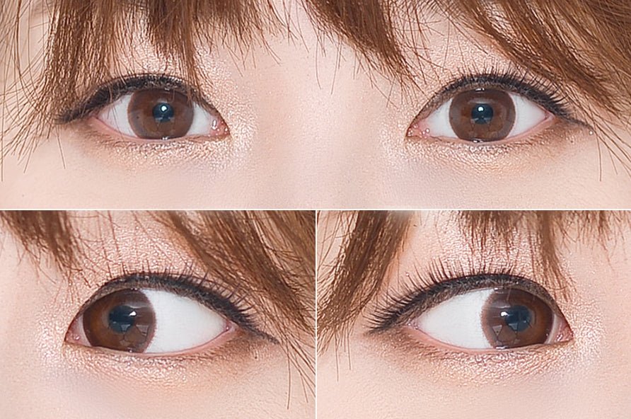 LensVery Chocolate Choco colored contact lens, 13.5mm graphic diameter, 3-6 Months wear
