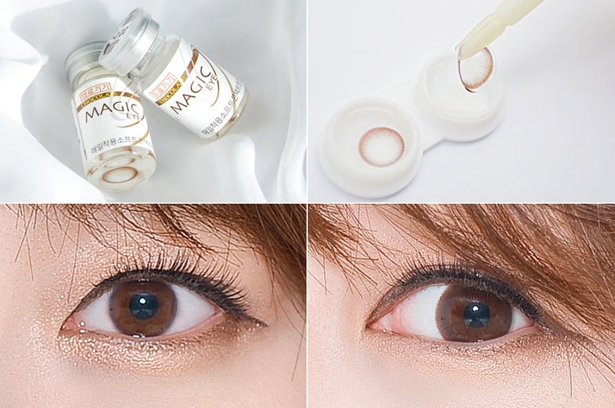 LensVery Chocolate Choco colored contact lens, 13.5mm graphic diameter, 3-6 Months wear