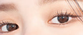 LensVery Just Black colored contact lens, 13.4mm graphic diameter, Monthly wear