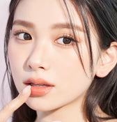 LensVery Just Black colored contact lens, 13.4mm graphic diameter, Monthly wear