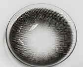 LensVery Just Mega Black colored contact lens, 14.2mm graphic diameter, Monthly wear