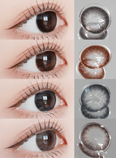 LensVery Just Mega Blue Black (2p)