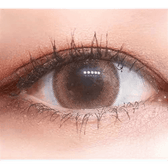 LensVery My Ann Only Brown — single-eye close-up showing the contact lens appearance