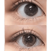 LensVery My Ann Only Brown — single-eye close-up showing the contact lens appearance