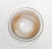 LensVery Ruddy Ash Beige Brown colored contact lens, 13.3mm graphic diameter, Monthly wear