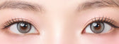 LensVery Ruddy Gray colored contact lens, 13.3mm graphic diameter, Monthly wear