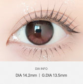 LensVery Shimmer Baby Pink colored contact lens, 13.5mm graphic diameter, Monthly wear