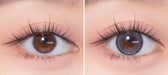 LensVery Shu Shu Blue colored contact lens, 13.6mm graphic diameter, Monthly wear
