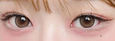 LensVery Shu Shu Brown colored contact lens, 13.6mm graphic diameter, Monthly wear