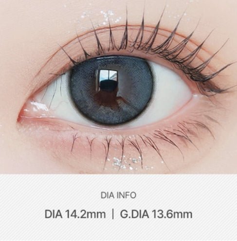 LensVery ShuShu 1Day Blue (10p) colored contact lens, 13.6mm graphic diameter, Daily wear