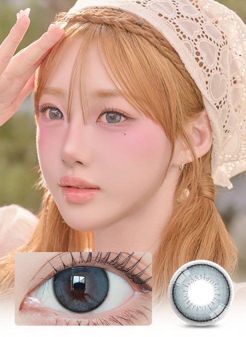 LensVery ShuShu 1Day Blue (10p) colored contact lens, 13.6mm graphic diameter, Daily wear