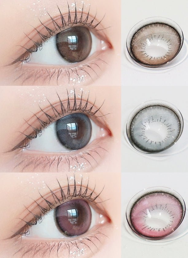 LensVery ShuShu 1Day Brown (10p) colored contact lens, 13.6mm graphic diameter, Daily wear