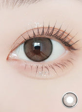LensVery ShuShu 1Day Brown (10p) colored contact lens, 13.6mm graphic diameter, Daily wear