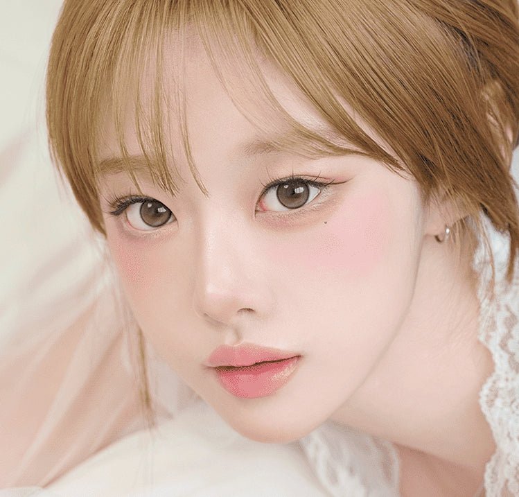 LensVery ShuShu 1Day Brown (10p) colored contact lens, 13.6mm graphic diameter, Daily wear