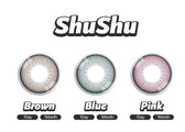 LensVery ShuShu 1Day Pink (10p) colored contact lens, 13.6mm graphic diameter, Daily wear