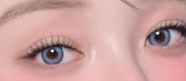 LensVery Silhouette Blue Gray (10p) colored contact lens, 13.3mm graphic diameter, Daily wear