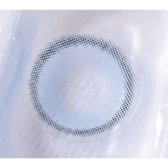 LensVery Silhouette2 Blue Gray — close-up of the contact lens design