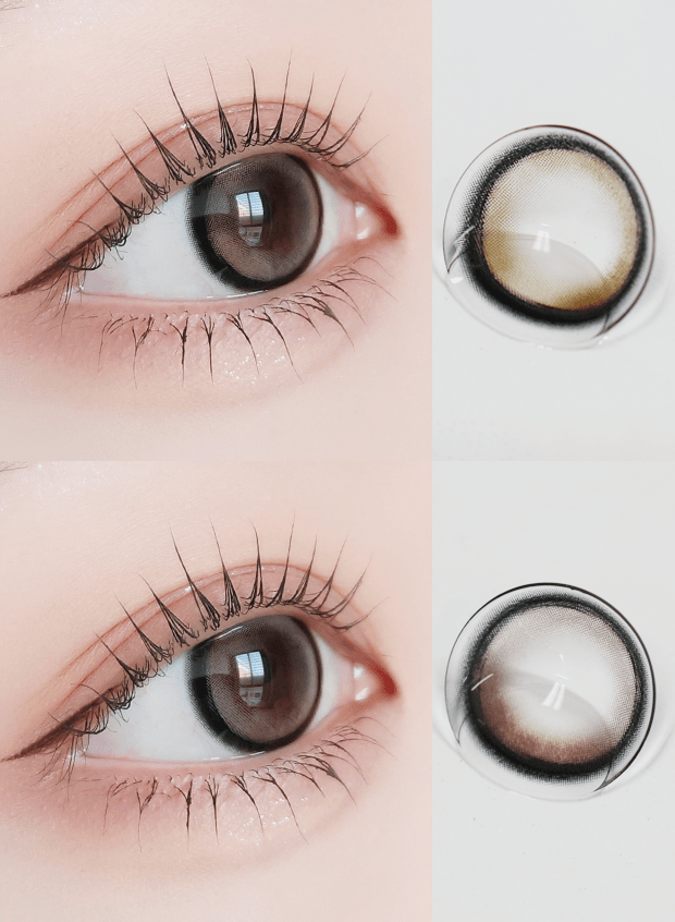LensVery Silhouette3 1Day Beige Brown (10p)