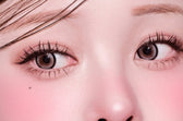 LensVery Silhouette3 Melting Gray colored contact lens, 13.5mm graphic diameter, Monthly wear