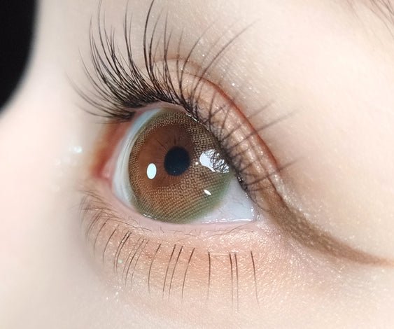 LensVery Taro Jeom Green (10p) colored contact lens, 13.2mm graphic diameter, Daily wear