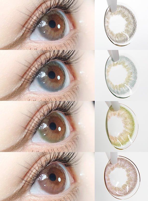 LensVery Taro Jeom Grege Gray (10p) colored contact lens, 13.2mm graphic diameter, Daily wear