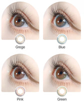 LensVery Taro Jeom Pink (10p) colored contact lens, 13.2mm graphic diameter, Daily wear