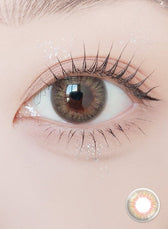 LensVery Vellica Gray colored contact lens, 13.0mm graphic diameter, Monthly wear
