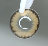 LensVery Wonder Eye Brown (10p) colored contact lens, 13.4mm graphic diameter, Daily wear