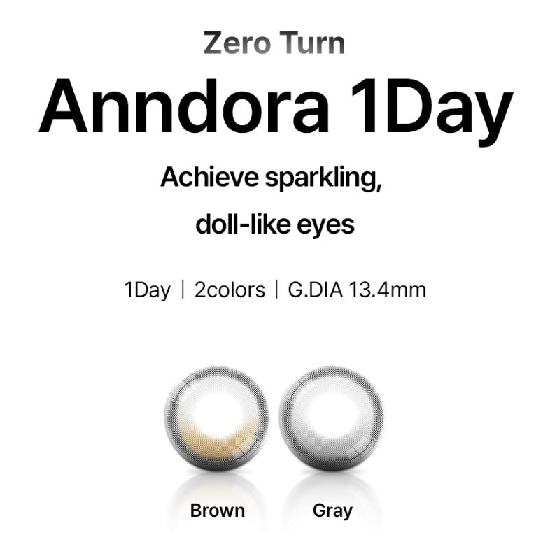LensVery ZERO TURN Anndora 1Day Brown