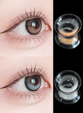 LensVery ZERO TURN Anndora 1Day Gray (10p)
