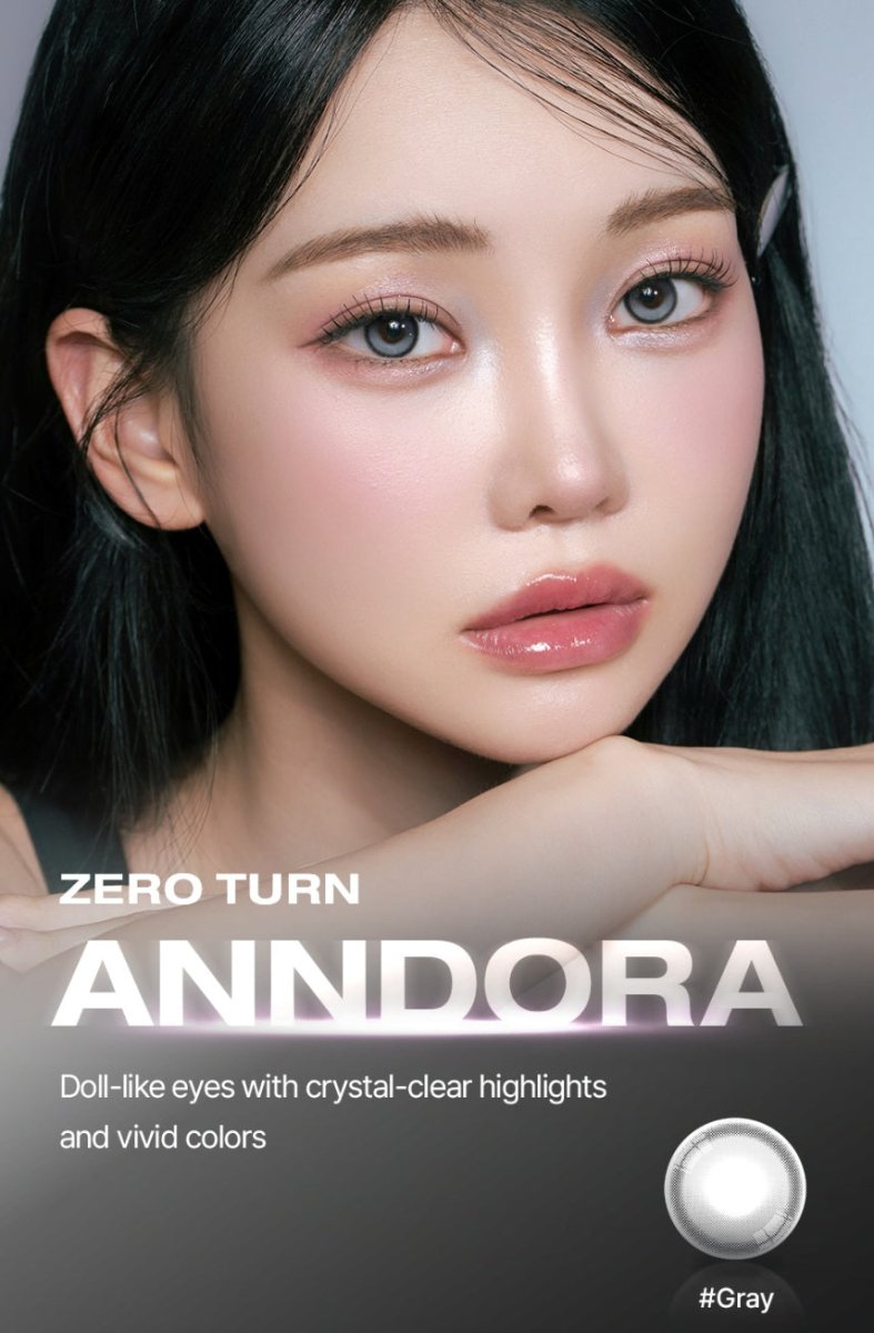 LensVery ZERO TURN Anndora 1Day Gray