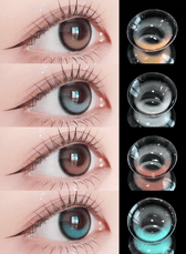 LensVery ZERO TURN Anndora Aqua Blue (2p)