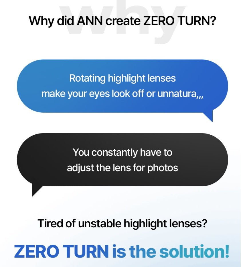 LensVery ZERO TURN Anndora Blue