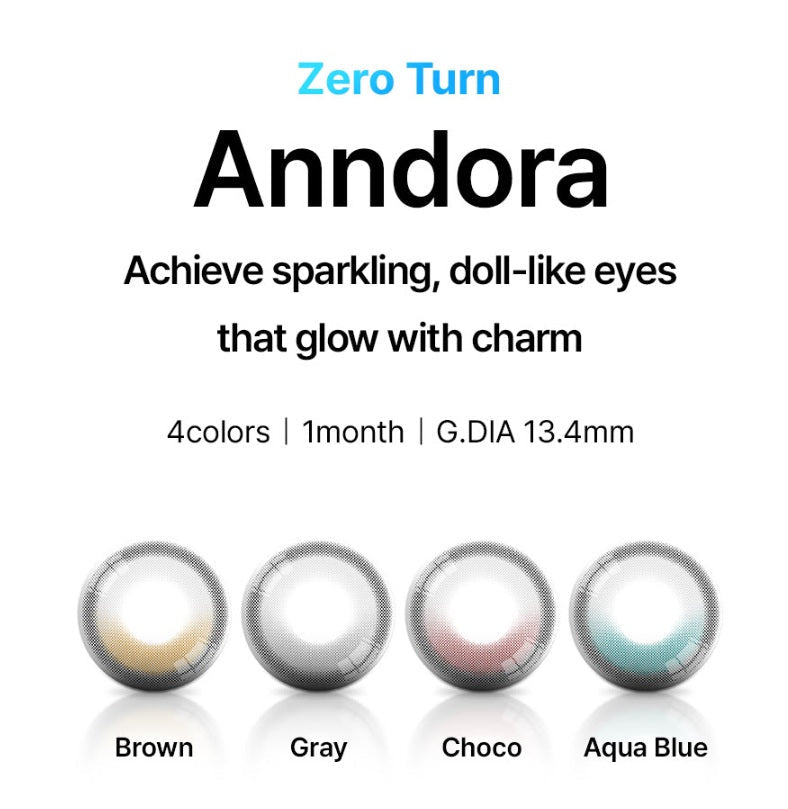 LensVery ZERO TURN Anndora Brown