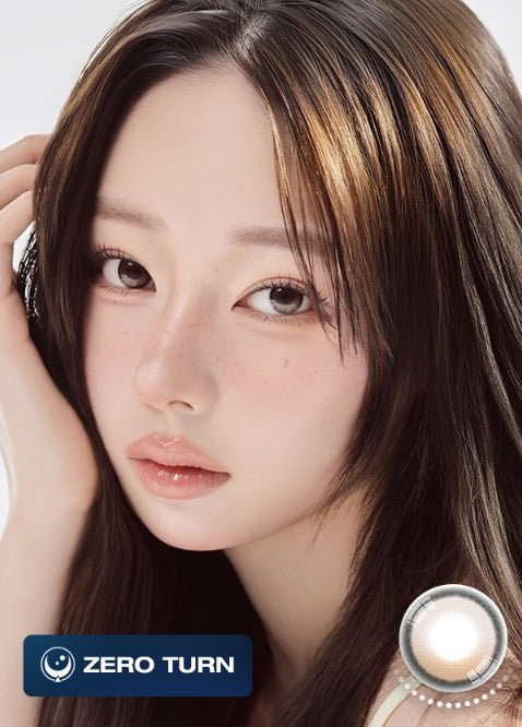 LensVery ZERO TURN Noowner Beige Brown (2p)