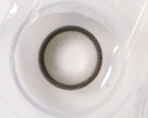 Olens Big Glowy 1Day Gray (10p) colored contact lens, 13.6mm graphic diameter, Daily wear