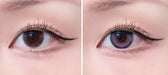 Olens Big Glowy 1Day Lavender Violet (10p) colored contact lens, 13.6mm graphic diameter, Daily wear