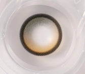 Olens Big Glowy 1Day Mocha Brown (10p) colored contact lens, 13.6mm graphic diameter, Daily wear