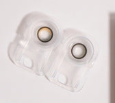 Olens Big Glowy 1Day Mocha Brown (10p) colored contact lens, 13.6mm graphic diameter, Daily wear