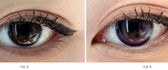 Olens Big Glowy Lavender Violet colored contact lens, 13.6mm graphic diameter, Monthly wear