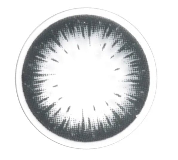 Olens BS 11 Black colored contact lens, 13.9mm graphic diameter, 3-6 Months wear