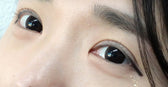 Olens BS 11 Choco colored contact lens, 13.9mm graphic diameter, 3-6 Months wear